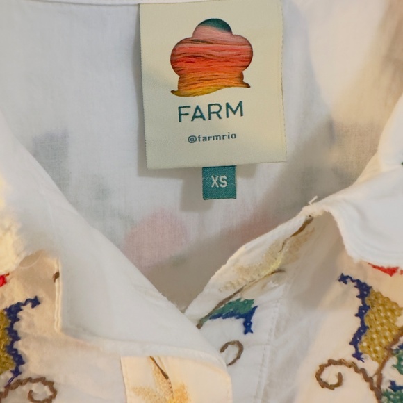 The FARM RIO Pitanga Embroidered Belted Mini Dress - Picture 3 of 8